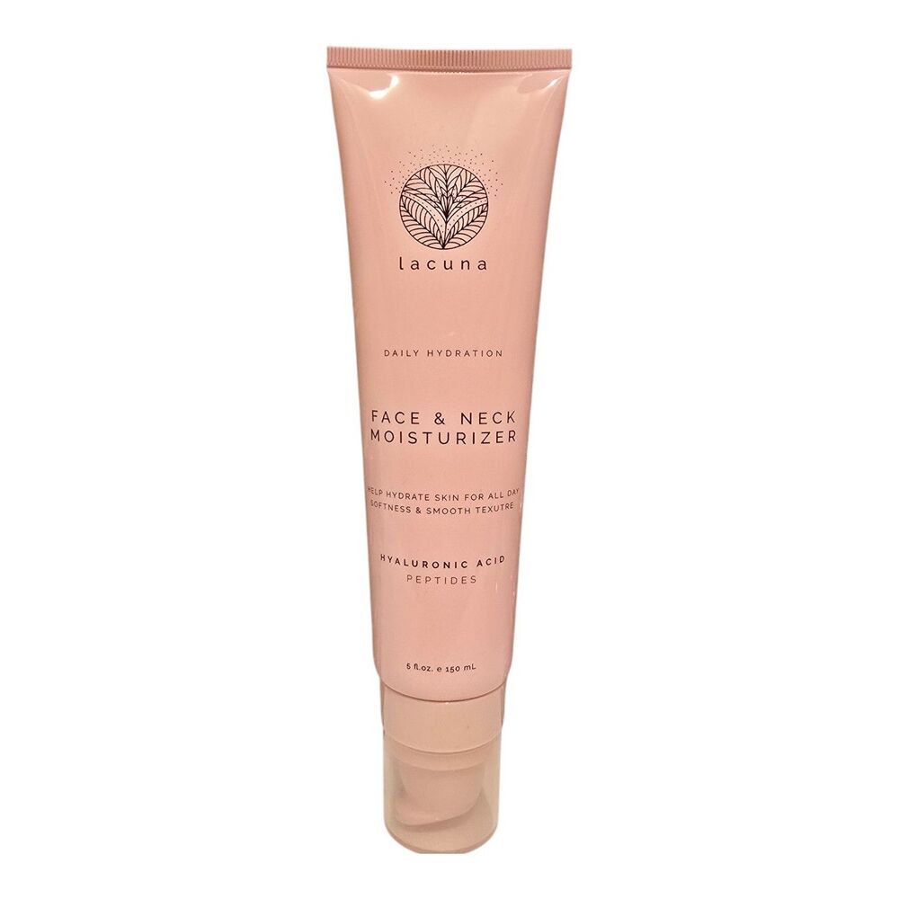 Lacuna Daily Hydration Face & Neck Moisturizer Hyaluronic Acid Peptides 5 fl. oz